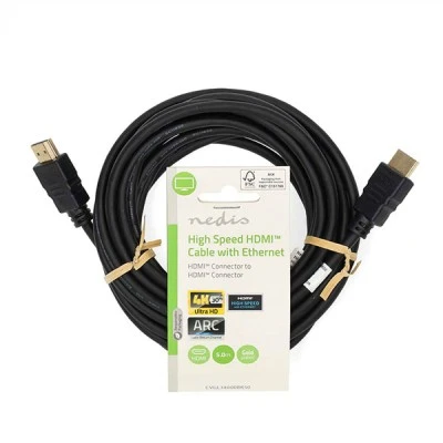Καλώδιο High speed HDMI with Ethernet HDMI αρσ. - HDMI αρσ. με μήκος 5m.