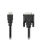 Καλώδιο ΝΕDIS High Speed HDMI αρσ. - DVI-D 24+1-Pin αρσ. 2m σε μαύρο χρώμα