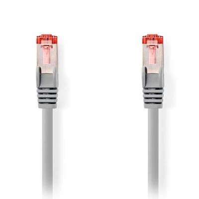Καλώδιο δικτύου NEDIS CAT 6 S/FTP με μήκος 5m σε γκρι χρώμα
