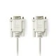 Καλώδιο Null Modem D-Sub 9 pin θηλ. - D-Sub 9 pin θηλ. με μήκος 2m ιδανικό για την σύνδεση δύο DTE συσκευών