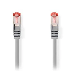 Καλώδιο δικτύου NEDIS CAT 6 S/FTP με μήκος 0.50m σε γκρι χρώμα