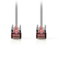 Καλώδιο δικτύου NEDIS CAT 6 S/FTP με μήκος 2m σε γκρι χρώμα