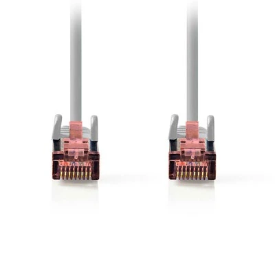 Καλώδιο δικτύου NEDIS CAT 6 S/FTP με μήκος 2m σε γκρι χρώμα Καλώδιο δικτύου NEDIS CAT 6 S/FTP με μήκος 2m σε γκρι χρώμα