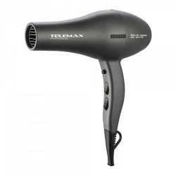 Σεσουάρ μαλλιών Telemax BELLA FK-8813 σε ανθρακί χρώμα με 2 επιλογές ταχύτητες αέρα