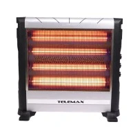 Θερμαντικό χαλαζία Pedigree 2800W 3 επιλογές ισχύος με θερμοστάτη και υγραντήρα & ασφάλεια πτώσης-υπερθέρμανσης