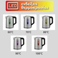 Βραστήρας Inox με επιλογή θερμοκρασίας IdeaKitchen Tempus-Pro Inox