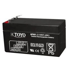 Μπαταρία τύπου μολύβδου οξέως AMG 12V 1.3Ah TOYO
