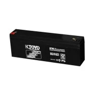 Μπαταρία τύπου μολύβδου όξεως AGM 12V 2Ah TOYO