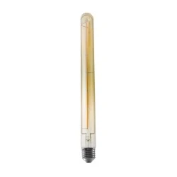 Διακοσμητική λάμπα led T30 300mm σωλήνας E27 6W ντιμαριζόμενη 230V 2700k θερμό λευκό φως 760lm με μελί κάλυμμα