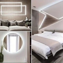 Ταινία LED PLUS 5m 4,8W 24V ψυχρό χρώμα φωτός 6500k 500lm με 120l/m IP20 κατάλληλη για εσωτερικό χώρο