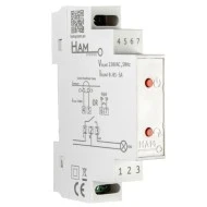 Έξυπνος διακόπτης ράγας Wi-Fi HAM DinSwitchM για έλεγχο θερμοσίφωνα