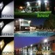 Προβολέας LED 100W SMD 42V DC με ψυχρό χρώμα φωτός 6500k IP65 σε μαύρο χρώμα