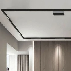 Φωτιστικό λευκό μαγνητικής ράγας ULTRA SLIM 12W με επιλογή απόχρωση φωτός 3CCT 222xW25xH27.5mm