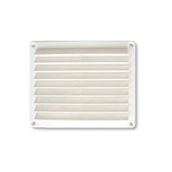 Γρίλλια τετράγωνη ECO-AIR 150x200mm από PVC με εσωτερικό πλέγμα 