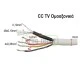 Καλώδιο κάμερας CCTV ομοαξονικό 4x0.35mm² εικόνα-ήχος & καλώδια για κύκλωμα παρακολούθησης Καλώδιο κάμερας CCTV ομοαξονικό 4x0.35mm² εικόνα-ήχος & καλώδια για κύκλωμα παρακολούθησης
