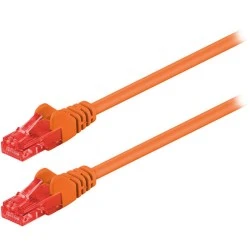 ΚΑΛΩΔΙΟ ΔΙΚΤΥΟΥ CAT 6 GOOBAY 95259 U/UTP PATCHABLE 0.5m ΣΕ ΠΟΡΤΟΚΑΛΙ ΧΡΩΜΑ