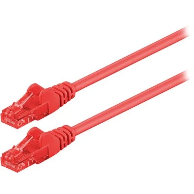 ΚΑΛΩΔΙΟ ΔΙΚΤΥΟΥ CAT 6 GOOBAY 68441 U/UTP PATCHABLE 1m ΣΕ ΚΟΚΚΙΝΟ ΧΡΩΜΑ