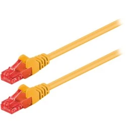 ΚΑΛΩΔΙΟ ΔΙΚΤΥΟΥ CAT 6 GOOBAY 68438 U/UTP PATCHABLE 1m ΣΕ ΚΙΤΡΙΝΟ ΧΡΩΜΑ