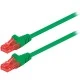 ΚΑΛΩΔΙΟ ΔΙΚΤΥΟΥ CAT 6 GOOBAY 68440 U/UTP PATCHABLE 1m ΣΕ ΠΡΑΣΙΝΟ ΧΡΩΜΑ