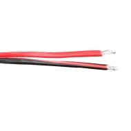 Καλώδιο μεγαφωνικό (ηχείων) 2x1mm² με μόνωση TCCA μαύρο - κόκκινο