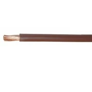 Αγωγός σιλικόνης 10mm² καφέ με επικασιτερωμένο χαλκό πολύκλωνος Ιταλίας