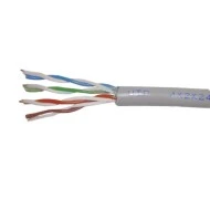 Καλώδιο μεταφοράς δεδομένων - Data UTP 4X2X24AWG (KAT. -5e) γκρι στροφείο 305m