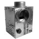 Αξονικός ανεμιστήρας KAM-125 350x245mm 400 m3/h από γαλβανισμένο χάλυβα για ενεργειακά τζάκια