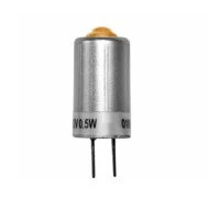 Λάμπα - καρφάκι G4 με 1 led 0,5W 12V AC/DC πορτοκαλί φως δέσμης 45° διαμέτρου Ø10mm