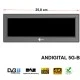 Κεραία εξωτερικού χώρου μαύρη UHF Matel AN-DIGITAL-B 5G Full Hd 1080p με φις τύπου F