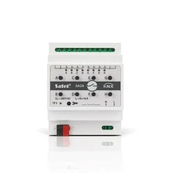 Module ενεργοποίησης switch actuator KNX SA 24 SATEL 8 καναλιών για έλεγχο συσκευών on/off 7x9.2x6cm