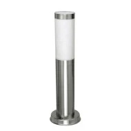 Φωτιστικό κολωνάκι INOX 40cm σειρά ΧΙΟΣ στεγανό IP44 για λάμπες με ντουί E27