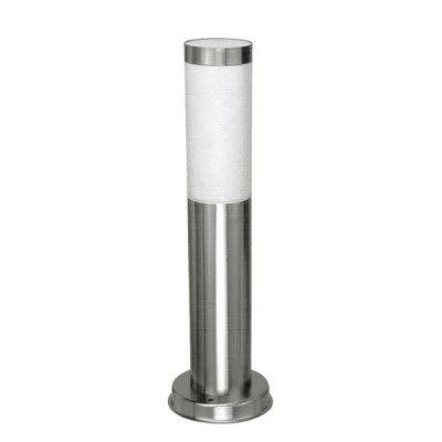 Φωτιστικό κολωνάκι INOX 40cm σειρά ΧΙΟΣ στεγανό IP44 για λάμπες με ντουί E27