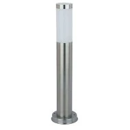 Φωτιστικό κολωνάκι INOX 80cm σειρά ΧΙΟΣ στεγανό IP44 για λάμπες με ντουί E27