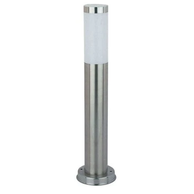 Φωτιστικό κολωνάκι INOX 80cm σειρά ΧΙΟΣ στεγανό IP44 για λάμπες με ντουί E27