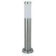 Φωτιστικό κολωνάκι INOX 80cm σειρά ΧΙΟΣ στεγανό IP44 για λάμπες με ντουί E27