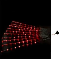 10 Χριστουγεννιάτικα κοντάρια διάφανα 1m με 8led κόκκινα στεγανά με μετασχηματιστή & παροχή 5m 10 Χριστουγεννιάτικα κοντάρια διάφανα 1m με 8led κόκκινα στεγανά με μετασχηματιστή & παροχή 5m