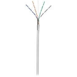 ΚΑΛΩΔΙΟ ΔΙΚΤΥΟΥ CAT 5e GOOBAY 95707 F/UTP SOLID ΣΕ ΚΟΥΛΟΥΡΑ 305m ΓΚΡΙ ΧΡΩΜΑ ΙΔΑΝΙΚΟ ΓΙΑ ΕΣΩΤΕΡΙΚΗ ΧΡ