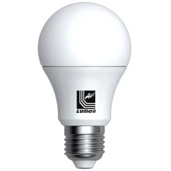 Λάμπα led τύπου αχλάδι E27 8W 42VAC 4000k ενδιάμεσο λευκό φως 650Lm με ματ κάλυμμα Economy