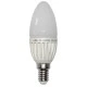 Λάμπα led C37 κερί Ε14 3W 230V ντιμαριζόμενη 5300k ψυχρό λευκό φως 190LM με ματ γυαλί Λάμπα led C37 κερί Ε14 3W 230V ντιμαριζόμενη 5300k ψυχρό λευκό φως 190LM με ματ γυαλί