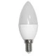 Λάμπα led κερί C37 Ε14 ισχύος 6W 230V 3000k θερμό λευκό φως λευκό σώμα ματ γυαλί 520 lumen Λάμπα led κερί C37 Ε14 ισχύος 6W 230V 3000k θερμό λευκό φως λευκό σώμα ματ γυαλί 520 lumen
