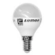 Λάμπα led G45 σφαιρική E14 Φ45mm 6W 230V ντιμαριζόμενη 3000k θερμό λευκό φως 450Lm Economy