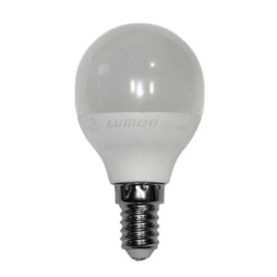 Λάμπα led G45 σφαιρική Ø45mm E14 6W 230V 4000k ενδιάμεσο λευκό φως 530lm με ματ κάλυμμα Economy