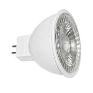 Λάμπα led ισχύος MR16 GU5.3 7W 12V AC/DC 3000k θερμό λευκό φως δέσμης 30° 700 lumen Economy