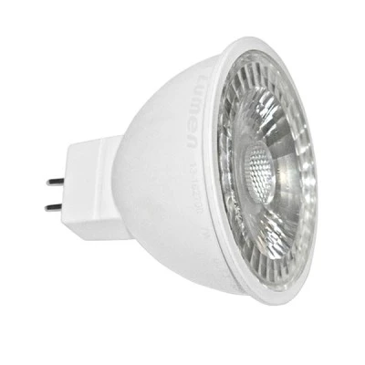Λάμπα led ισχύος MR16 GU5.3 7W 12V AC/DC 3000k θερμό λευκό φως δέσμης 30° 700 lumen Economy