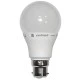 Λάμπα led A60 αχλάδι B22 8W 230V 4000k ενδιάμεσο λευκό φως 660 lumen με λευκό σώμα ματ κάλυμμα