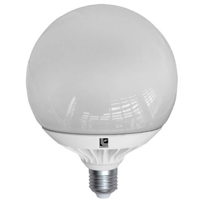 Λάμπα led G120 Globe Ø125mm E27 15W 230V 6200k ψυχρό λευκό φως 1400lm ματ αλουμινίου Λάμπα led G120 Globe Ø125mm E27 15W 230V 6200k ψυχρό λευκό φως 1400lm ματ αλουμινίου