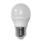 Λάμπα led G45 σφαιρική Ø45mm E27 6W 230V 3000k θερμό λευκό φως 520lm με ματ κάλυμμα Economy
