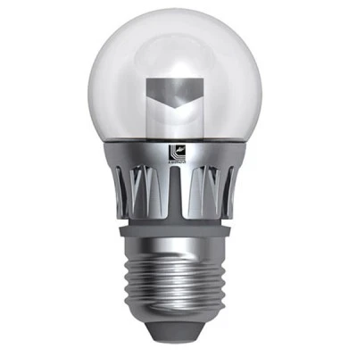 Λάμπα led σφαιρική G45 Ø45mm Ε27 5W 230V 3000k θερμό λευκό φως 400Lm με διάφανο κάλυμμα Λάμπα led σφαιρική G45 Ø45mm Ε27 5W 230V 3000k θερμό λευκό φως 400Lm με διάφανο κάλυμμα