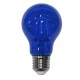 Διακοσμητική λάμπα led  αχλάδι Α60 E27 ισχύος 6W 230V μπλε δέσμης 330° ceramic filament