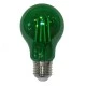 Διακοσμητική λάμπα led Α60 αχλάδι E27 6W 230V πράσινη δέσμης 330° ceramic filament